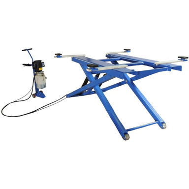 MR6K-48X Mid-Rise Scissor Car Lift by Tuxedo - Side View