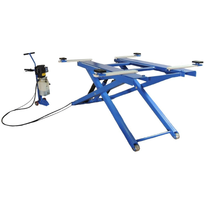 MR6K-48X Mid-Rise Scissor Car Lift by Tuxedo - Side View