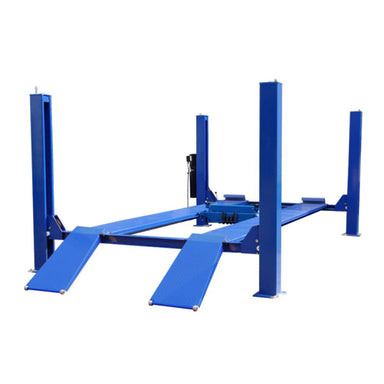 FP12K-K 4 Post Car Lift by Tuxedo - Side View