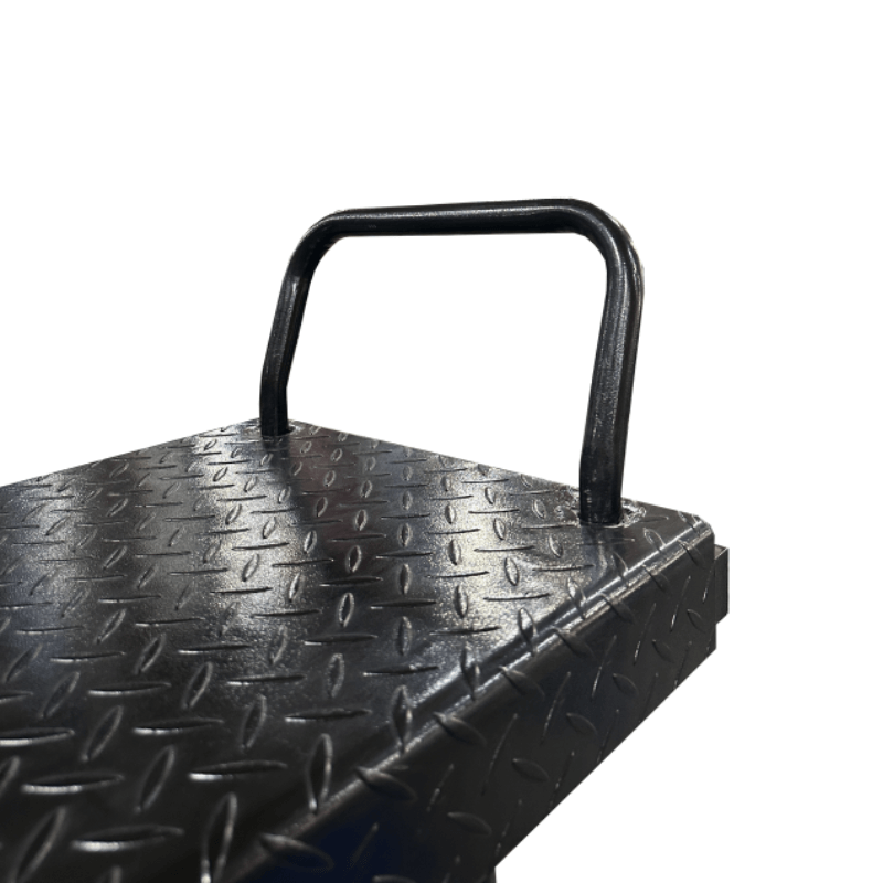 Tuxedo SP 6K SS 6,000 lb Single Column Vehicle Storage Lift Ramp Holder View