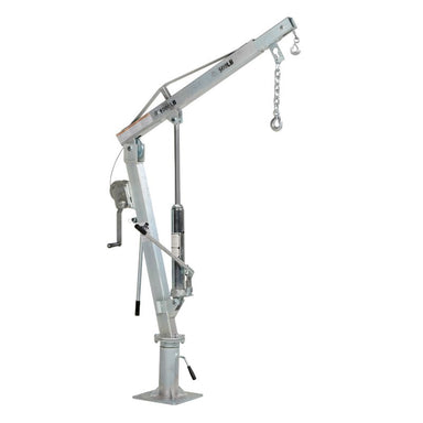 WTJ-2-G Jib Crane by Vestil 500 Lb. Extended Capacity Gray Side View
