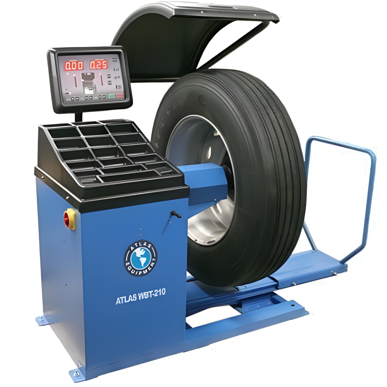 WBT-210 Heavy Duty Truck Wheel Balancer Side View