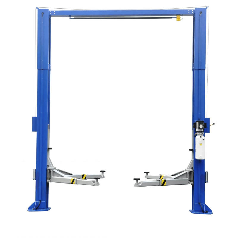 iDeal 12,000 lb TP12KSC-DX, 2 Post Car Lift - ALI Certified Front View