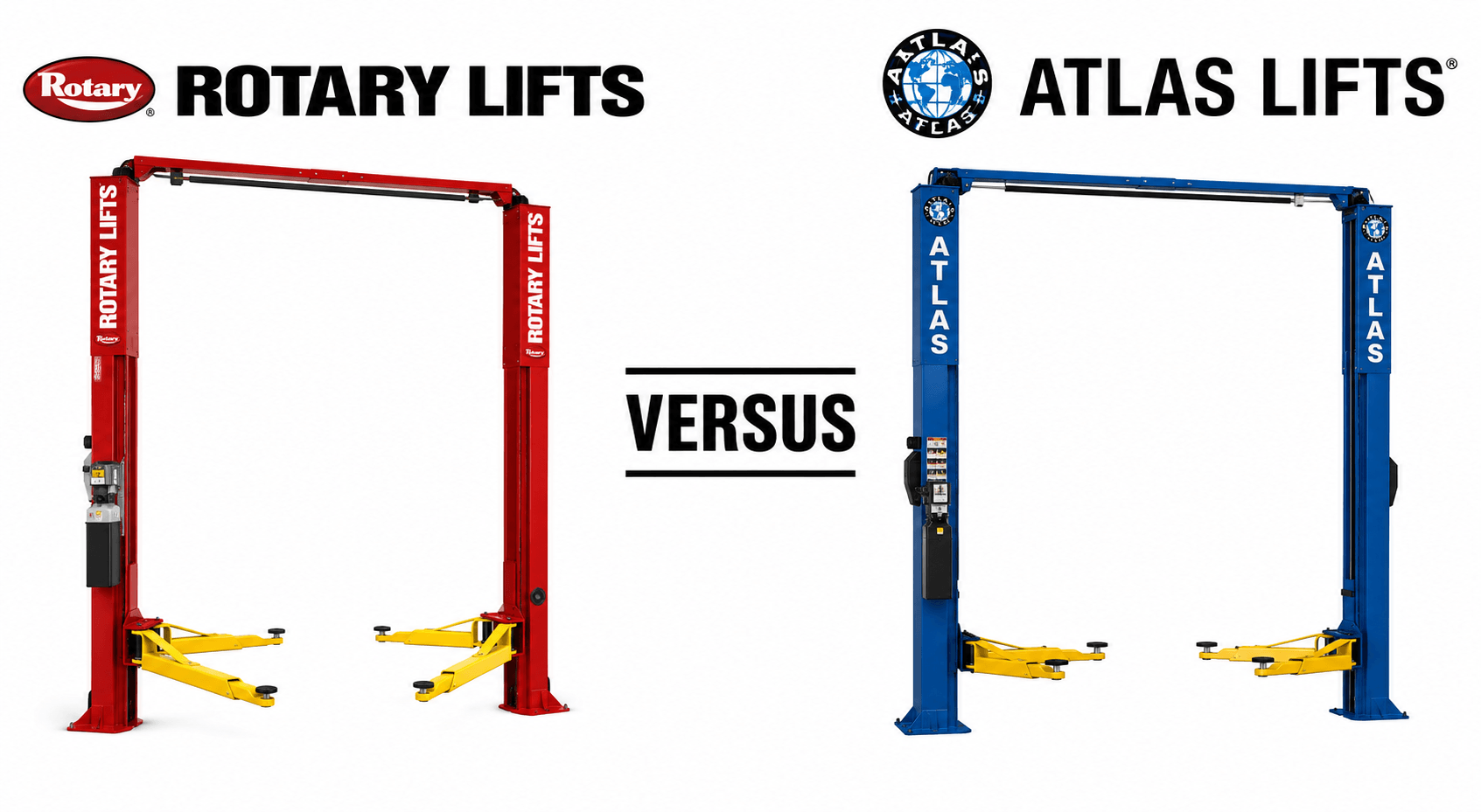 Comparison of Atlas and Rotary Car Lifts