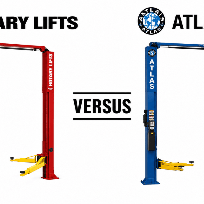 Comparison of Atlas and Rotary Car Lifts
