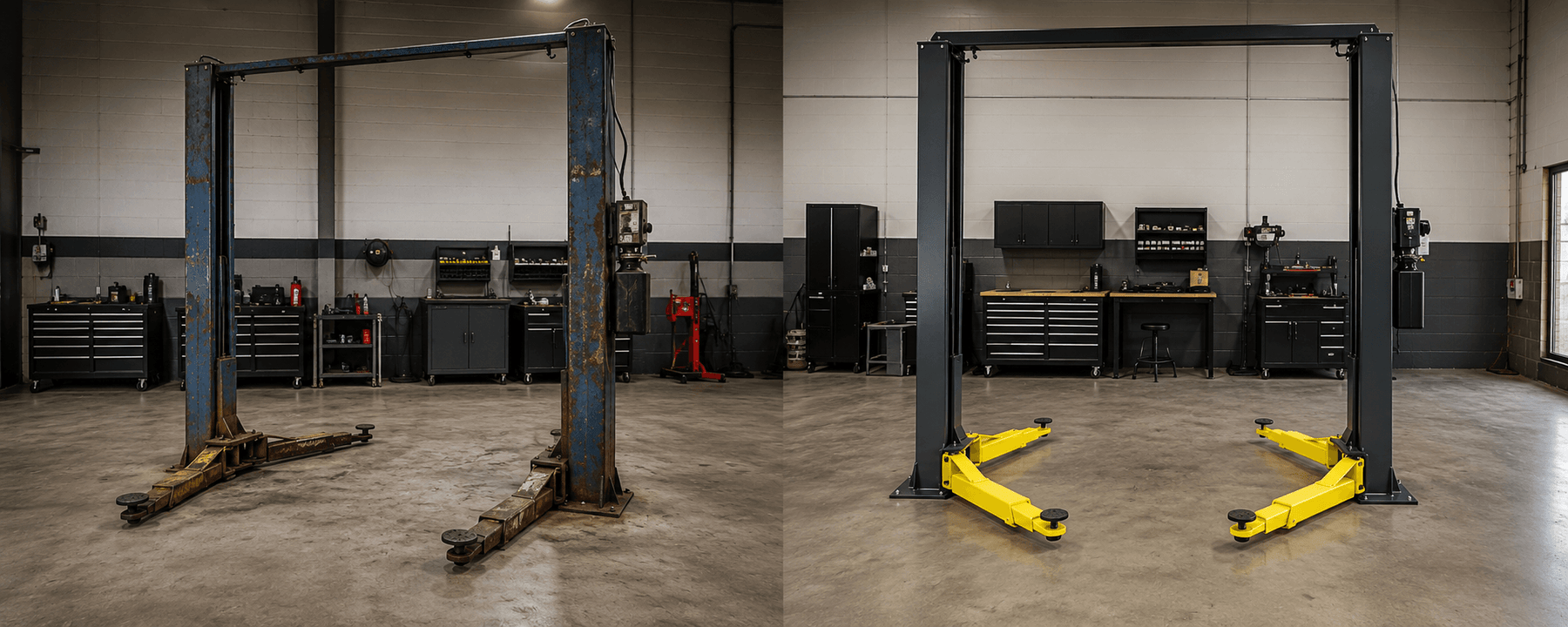 New vs Used Car Lift 