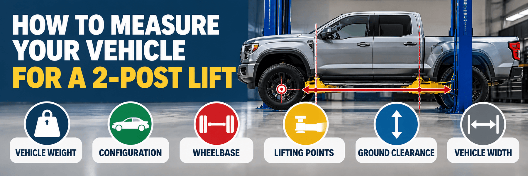 how to measure your vehicle before buying a 2 post lift