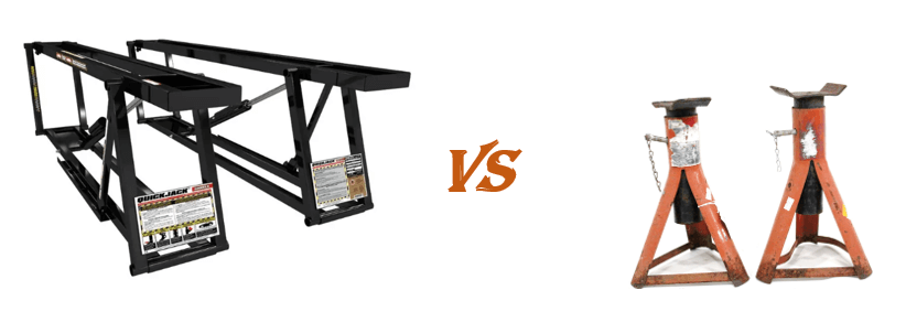 QuickJack vs Jack Stands