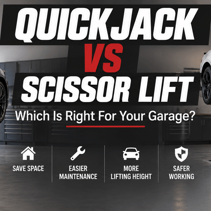 quick jack versus scissor lift - comparison article blog