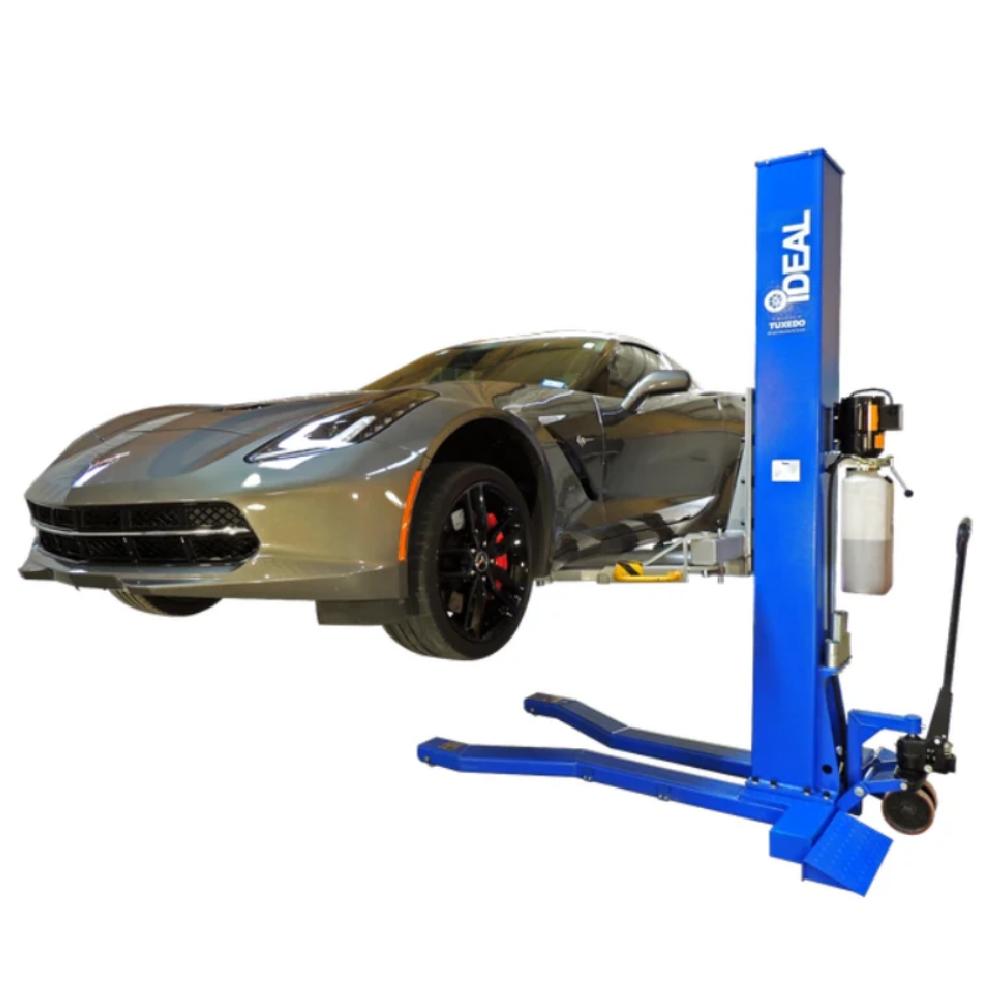 Single Post Car Lifts | Residential and Commercial Models — HeavyLiftDirect
