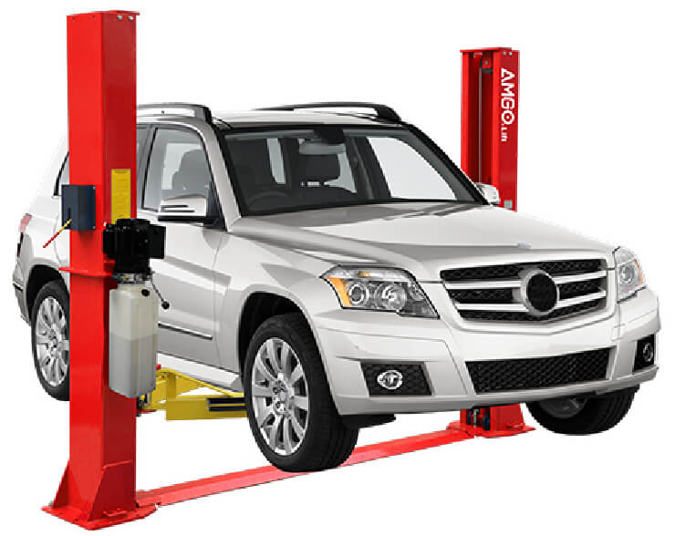 2 Post car lift for sale - Front view