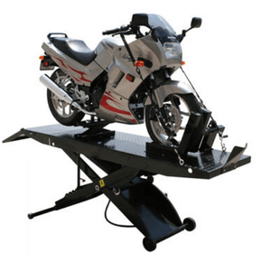 Motorcycle Lift Tables - Side View