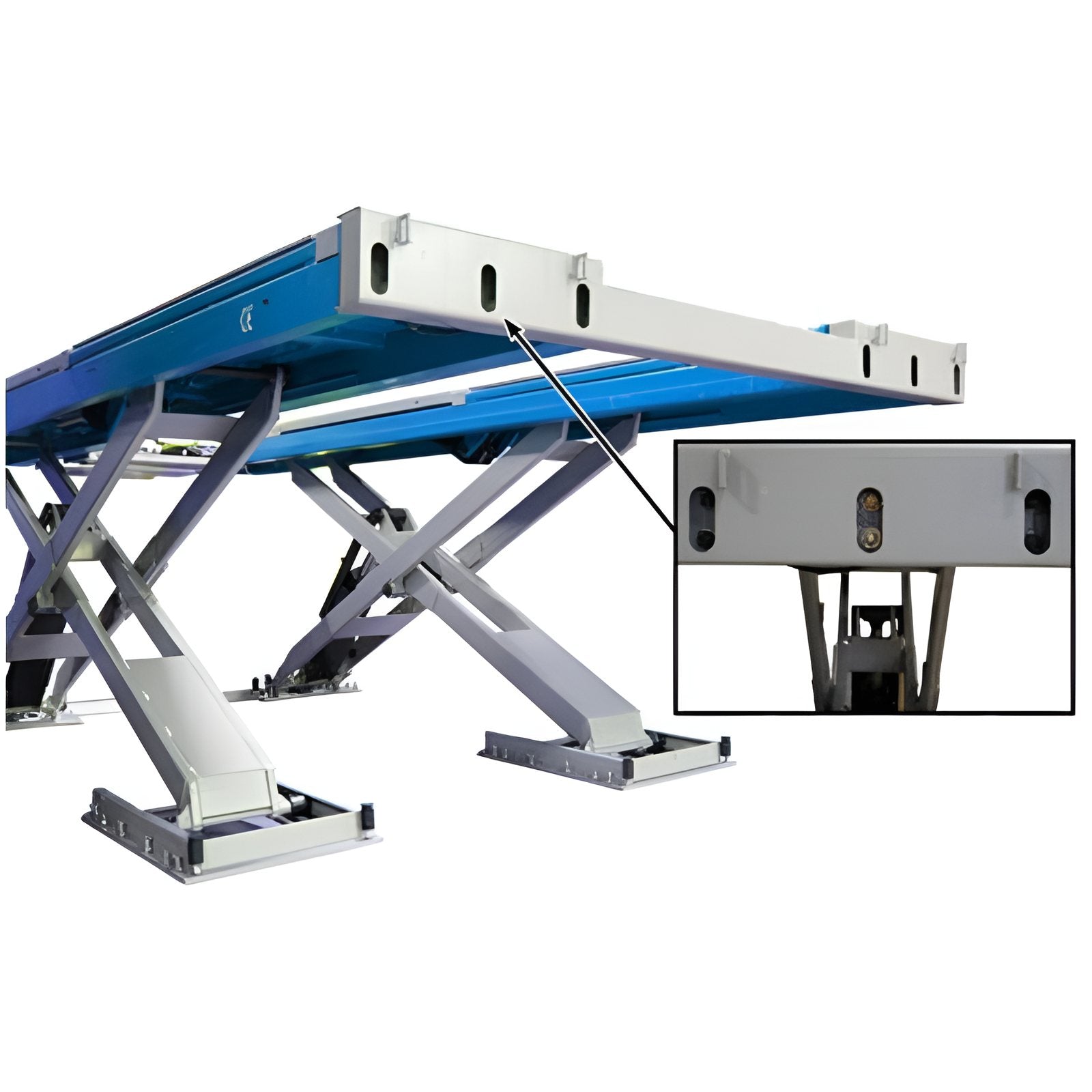 Atlas 12ASL 12,000lb Scissor Alignment Lift — HeavyLiftDirect