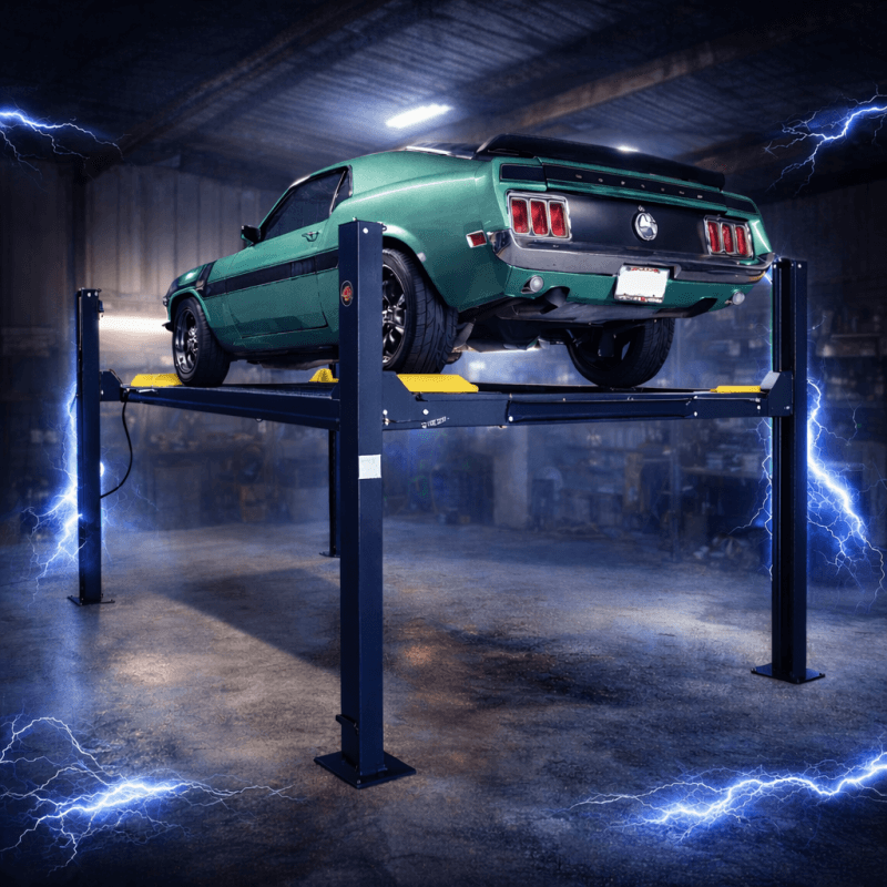 KT-4H850, 4 Post Vehicle Storage Lift 8,500lb