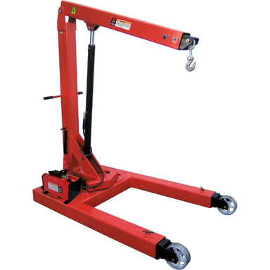 78600B Air/Hydraulic Engine Hoist by Norco - Side View