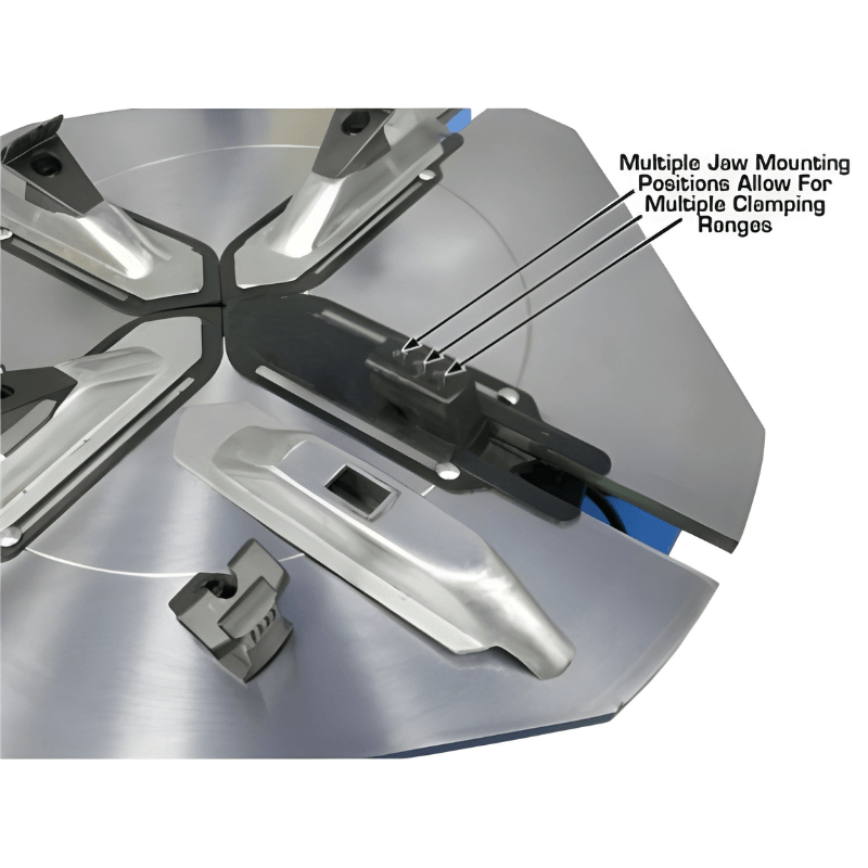 TC221 Rim-Clamp Tire Changer Clam View