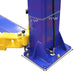 Atlas 9KBP 9,000lb 2 Post Lift w/ Lawn Mower Adapter Foot Base View