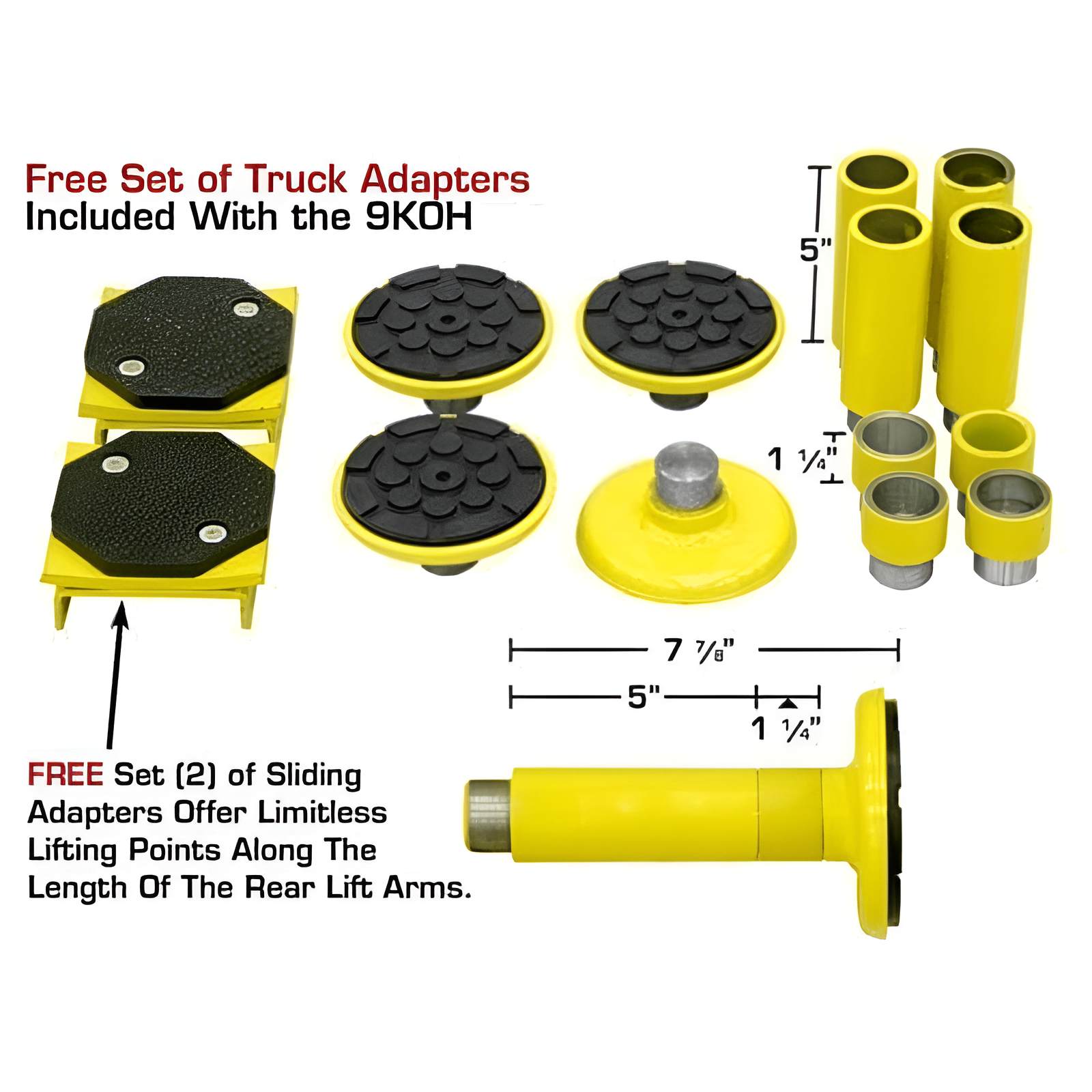 Atlas 9KOH 9,000 lb Parts View