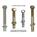 Atlas 9KOH 9,000 lb 2 Post Lift Bolts View