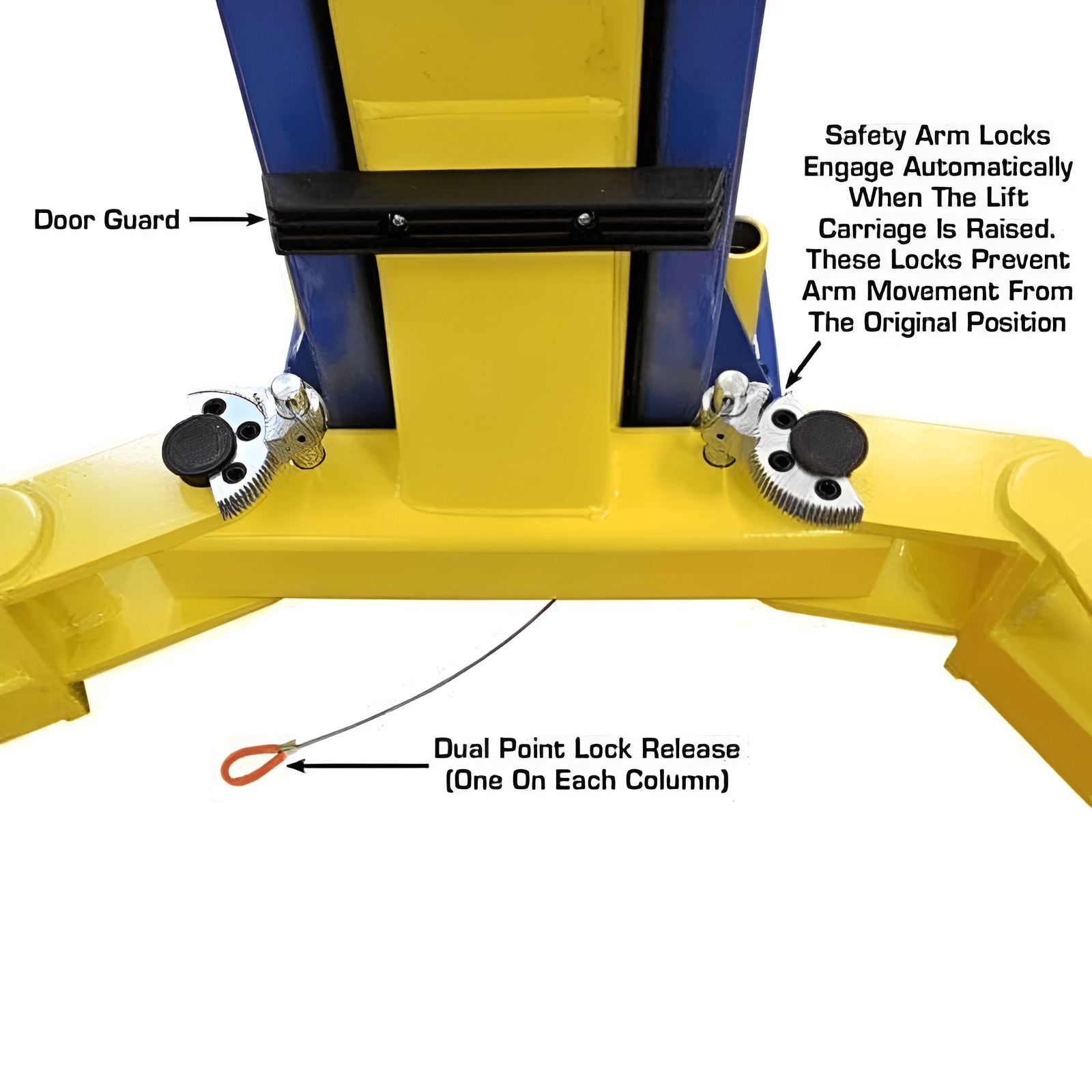 Atlas 9KOH 9,000 lb Arm Base View