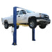 Atlas 9KOH 9,000 lb 2 Post Lift Side View Lifting High