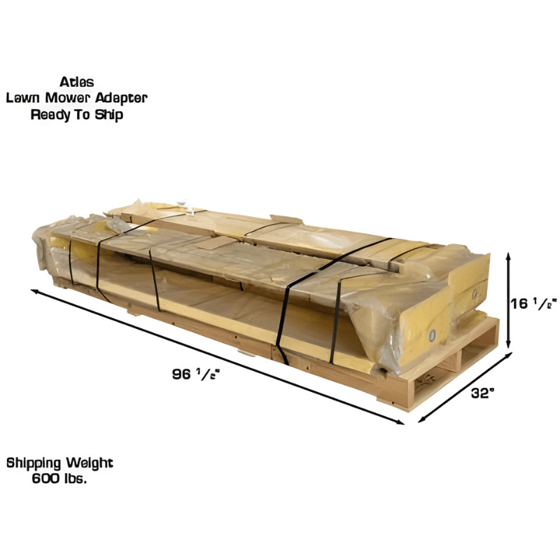 Lawn Mower Adapter Shipping Package View