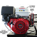AF13 Gas-Powered Air Compressor - Motor View