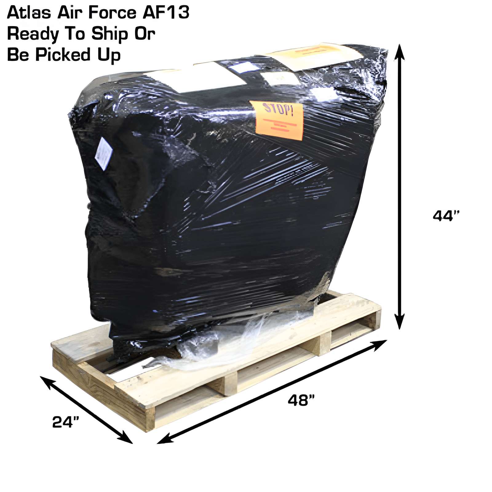 Atlas AF13 Gas-Powered Air Compressor Package View