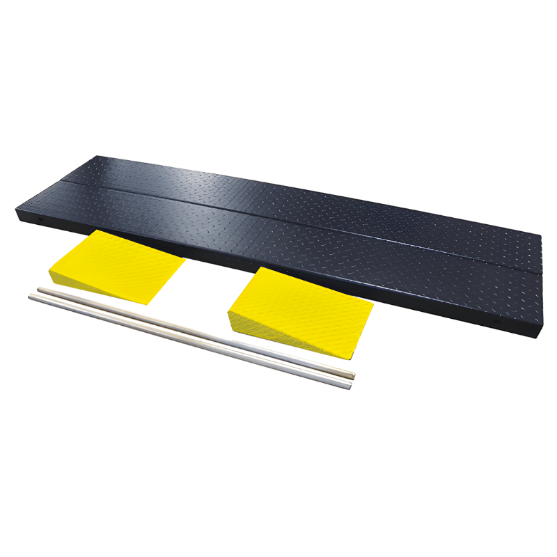 AMGO MC001 Motorcycle Lift Width Extension Kit Ramps and tube View