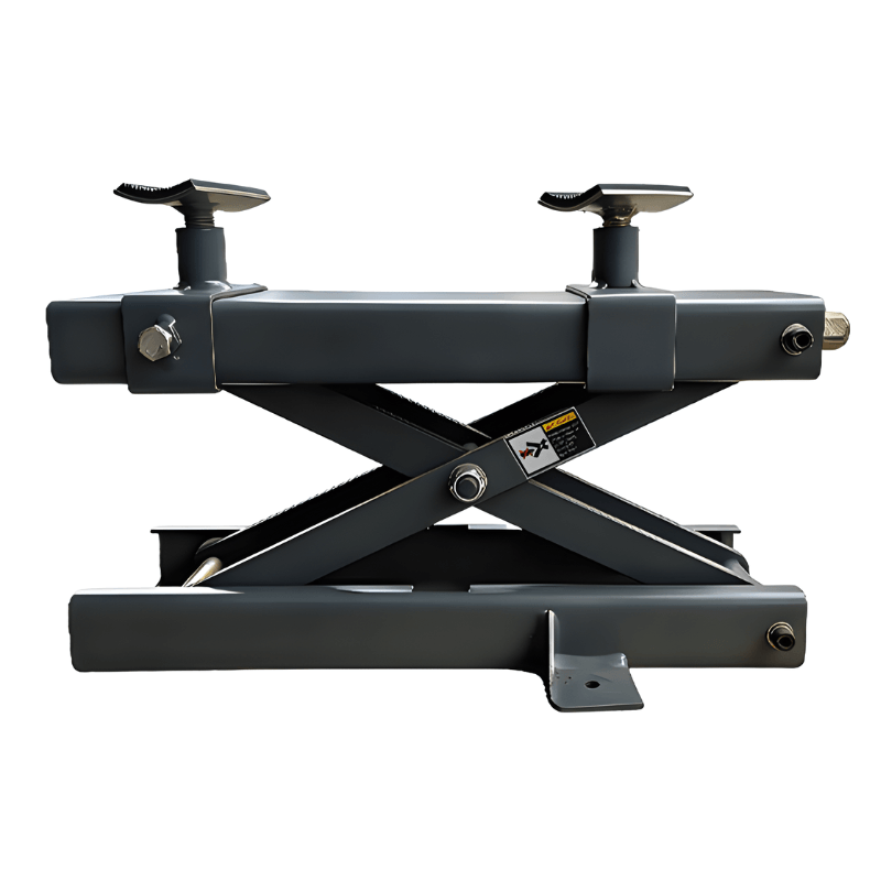 AMGO MC005 Sliding Motorcycle Jack – 1,100 lb Capacity Side View