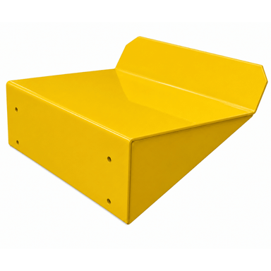 AMGO PX001 Extended Wheel Stop Yellow Paint View