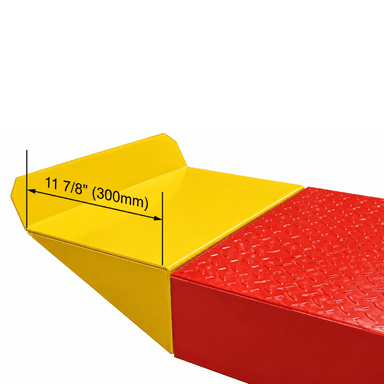 PX001 Extended Wheel Stop with Dimension View