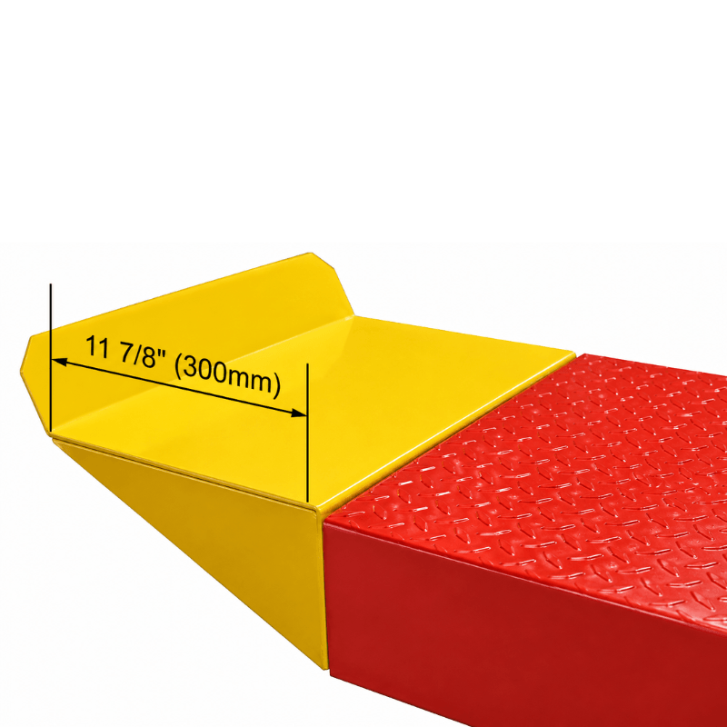 PX001 Extended Wheel Stop with Dimension View