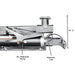 Platinum RJ7000 7,000lb Rolling Jack - ALI Certified Hydraulic View