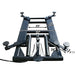 Atlas 6MR 6,000 lb Mid Rise Scissor Lift - Portable View Folded Black