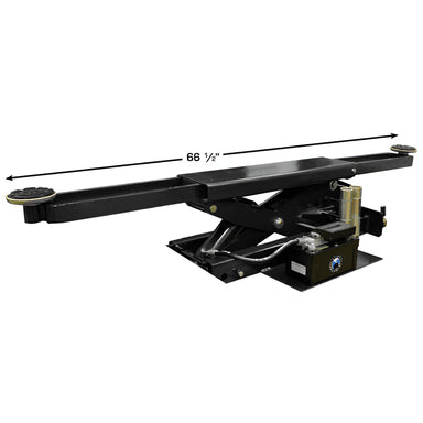 RJ8000 8,000 lbs Rolling Bridge Jack Side View long
