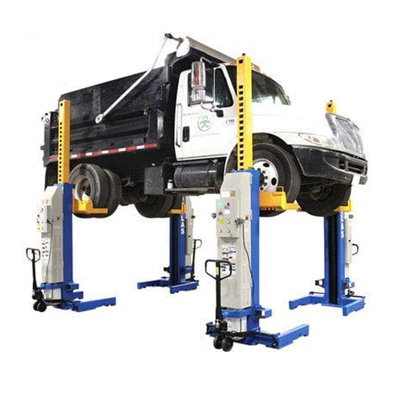 ML-4030BC Mobile Column Lift by Atlas - Side View