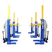 ML-6045BC 16,500lb Mobile Column Lift System (6 pack)- Front View with 6 Lift