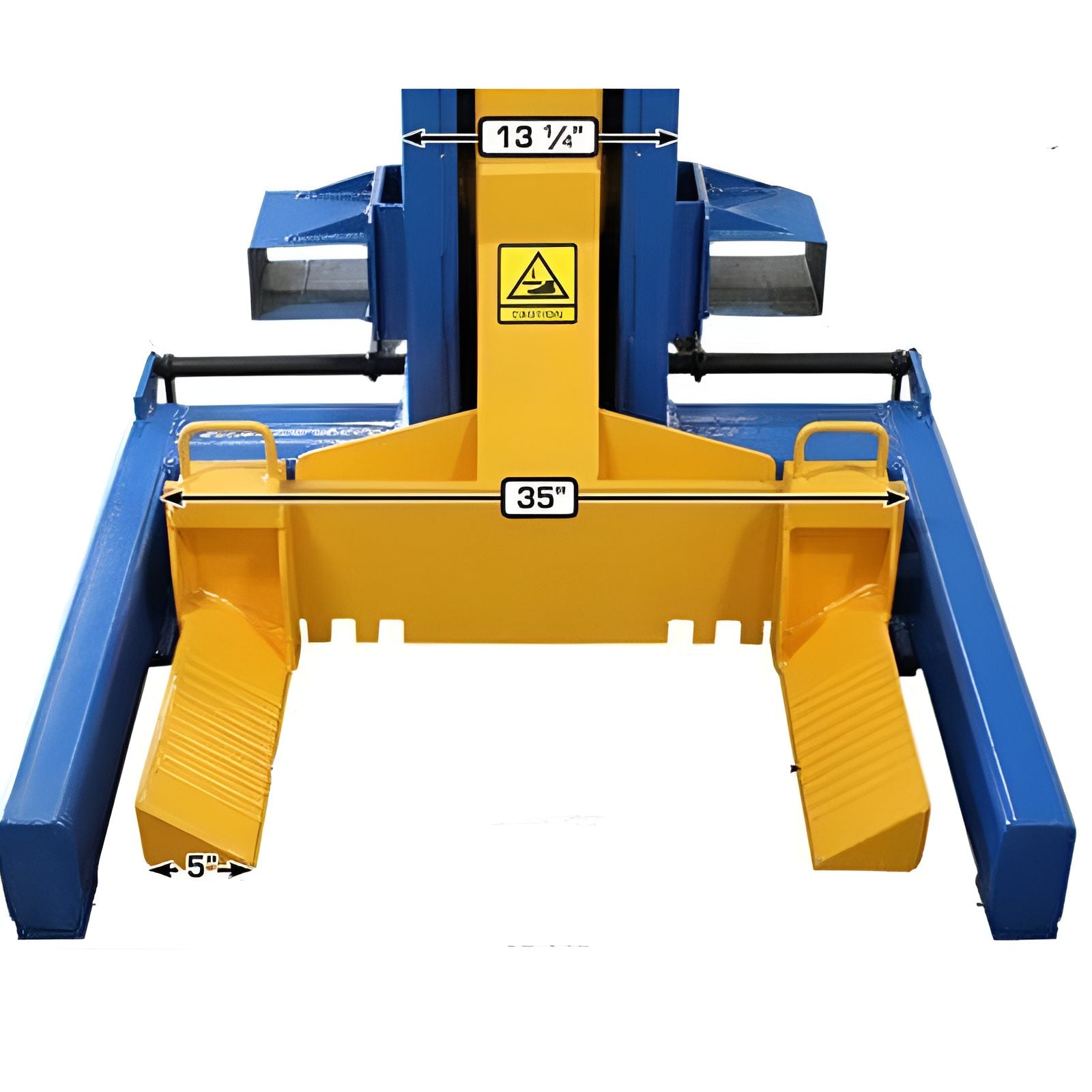 ML-6051BC 18,500lb Mobile Column Lift System (6 pack)- ALI Certified Base View