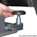 PSP-6000 6,000 lbs Portable Single Post Lift  Rubber Pad View