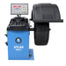 Atlas WB49-2 Premium 2D Computer Wheel Balancer Front View with Wheel