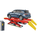 AX-12A, 6 Ton Alignment Scissor Lift  by Amgo - Blue Car Side View