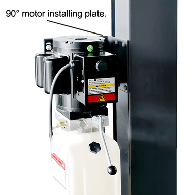 Amgo 40802 90 Degree Motor Mounting Plate - Upper Part View