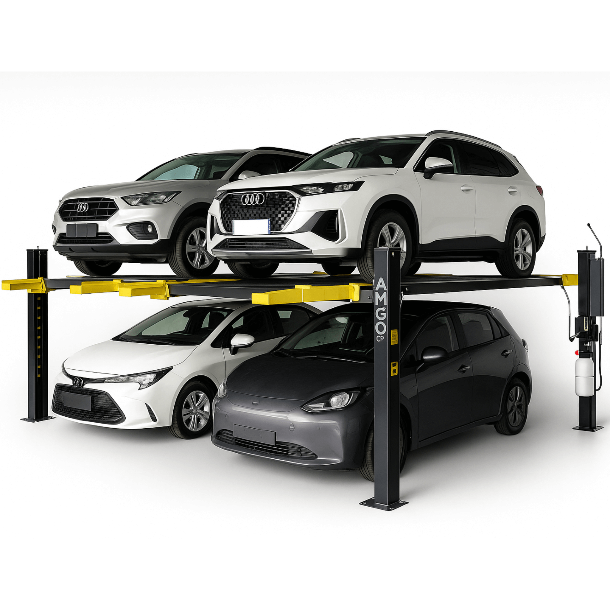 409-DP Double Vehicle Storage Lift by Amgo