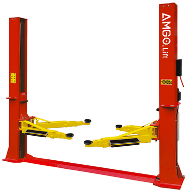 BP-10 2 Post Car Lift - Symmetric by Amgo Front View