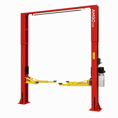 OH-12 12,000lb 2 Post Car Lift - Front View without Car