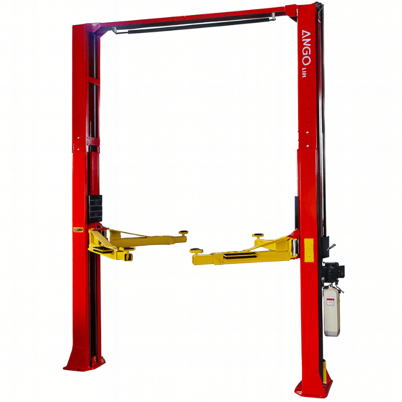OH-15 2 Post Car Lift by Amgo Front View