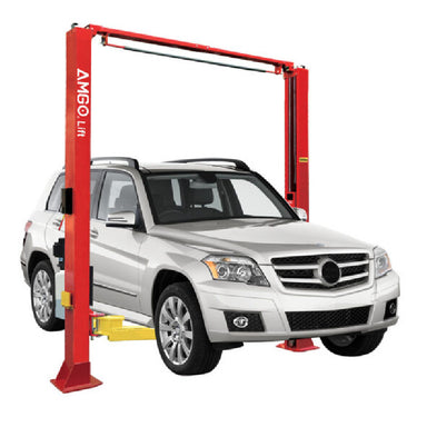 OHX-10 2 Post Car Lift by Amgo - Side View