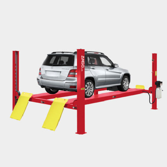 PRO-12 4 Post Car Lift by Amgo - Rare View