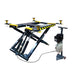 MR06, 6000lb Portable Mid Rise Car Lift by Amgo - Side View